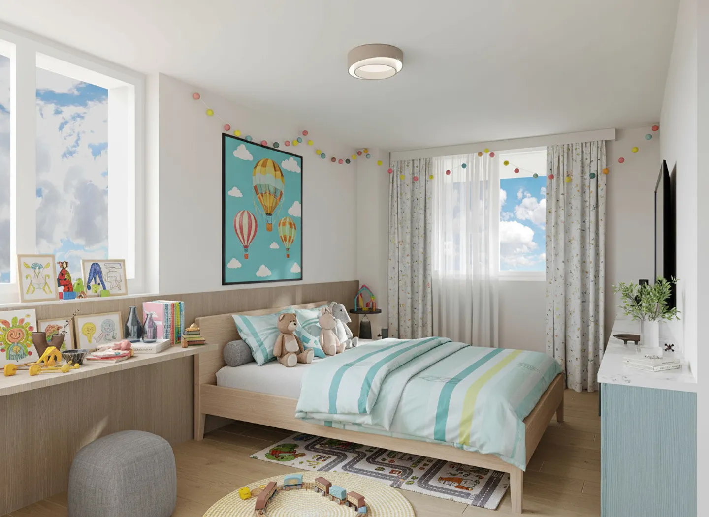 Duplex nuovi 4,5 stanze - al piano giardino - Foto 6 di 10