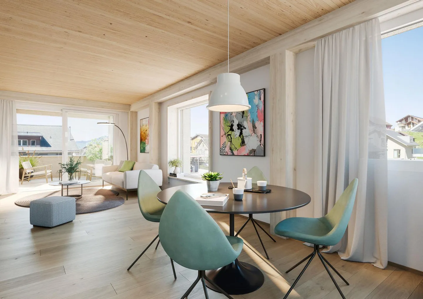Stylish 2.5 Room Condominium for Comfort - Photo 4 of 7