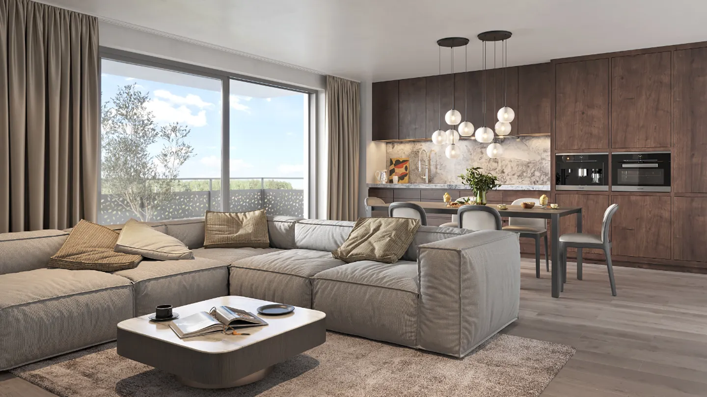 Modernes Apartment mit Aussicht - Foto 5 von 8