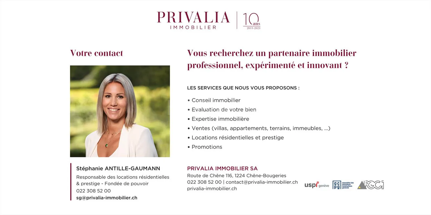 Superbe appartement de 6,5 pièces au 1er étage d'une résidence de s... - Foto 12 di 12