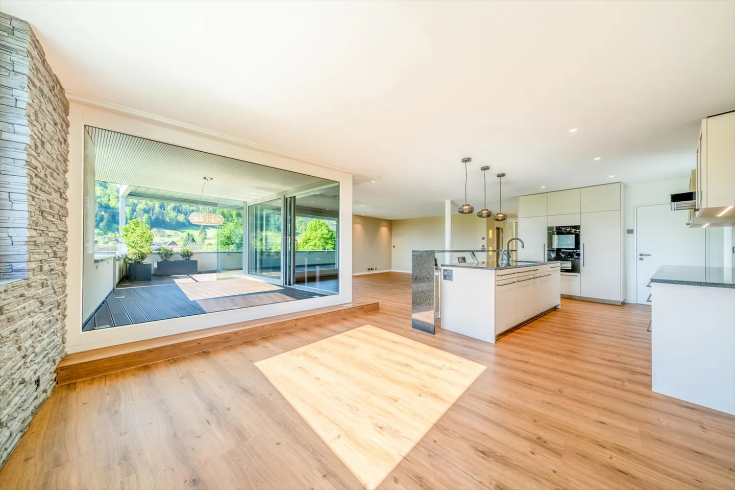 Design Meets Tranquility – Exclusive Living Above the Rooftops of Obernau - Photo 5 of 6