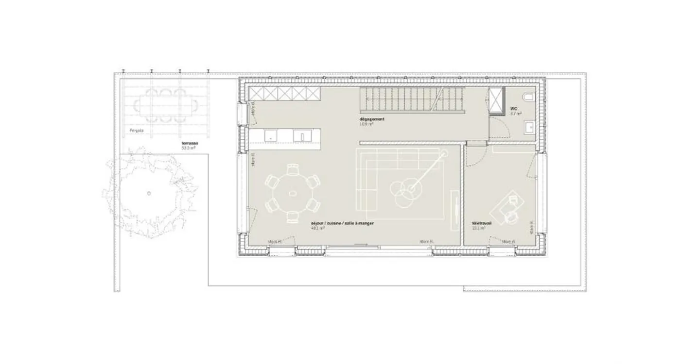Moderne Villa mit Terrasse - Foto 6 von 8