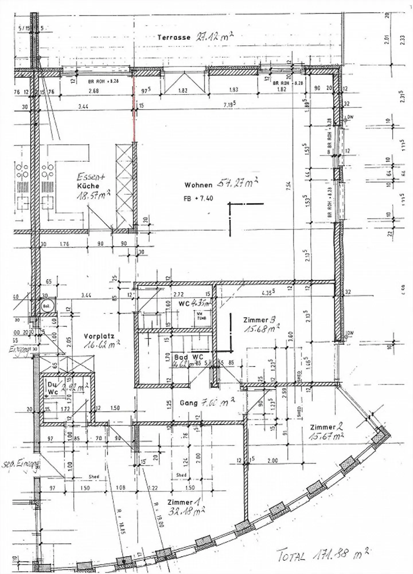 Appartamento unico di 4 ½ stanze al 3° piano (mansarda) per vivere e lavorare - Foto 2 di 18