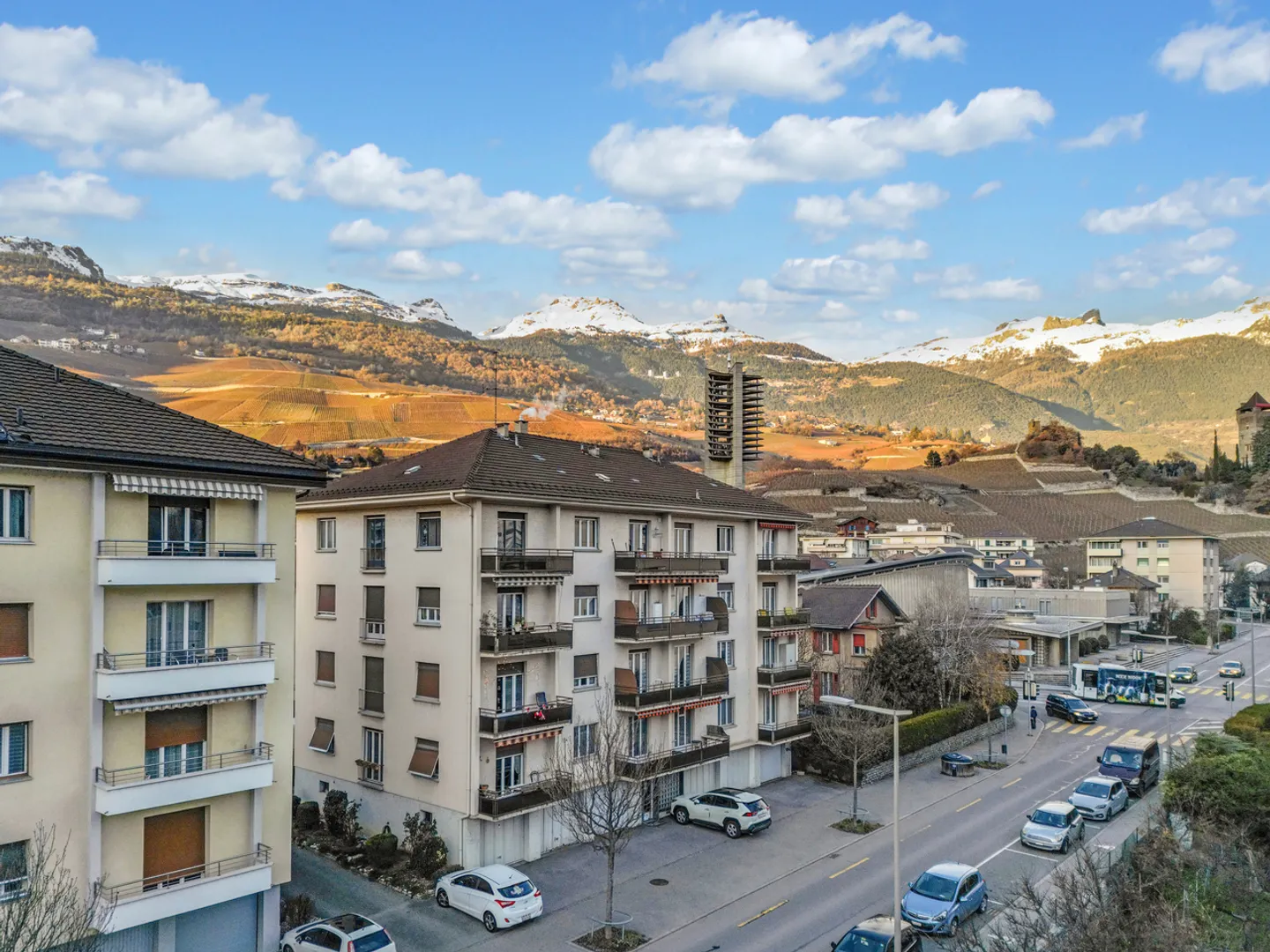 Centro di Sierre, 4,5 appartamenti nuovi con balconi - Foto 2 di 12