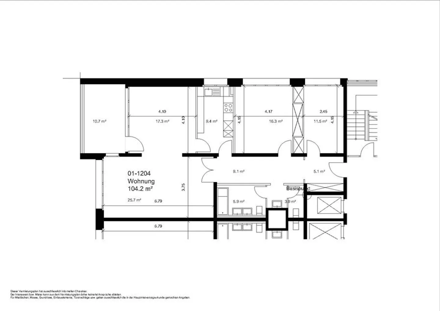 Beautiful, recently renovated apartment - Photo 7 of 7