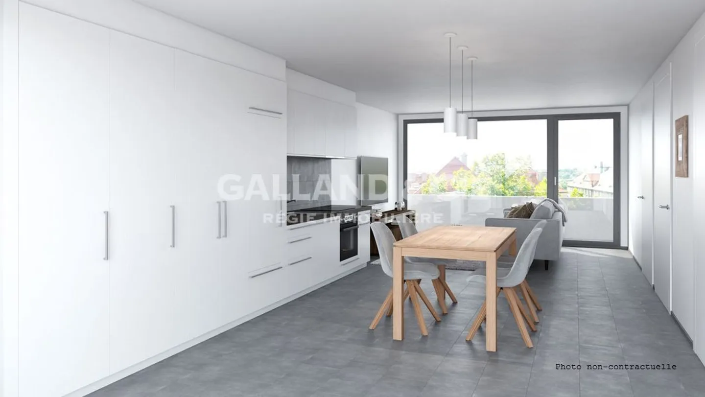 Appartement 1.5 pièces - Photo 1 sur 4