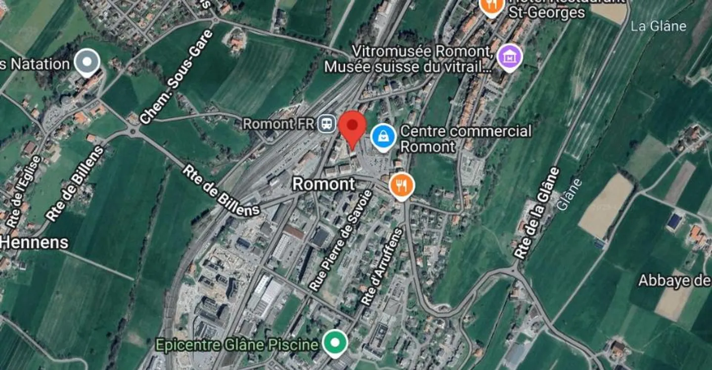 2-Zimmer-Wohnung in Romont mit großer Terrasse von 40m² - Foto 10 von 10