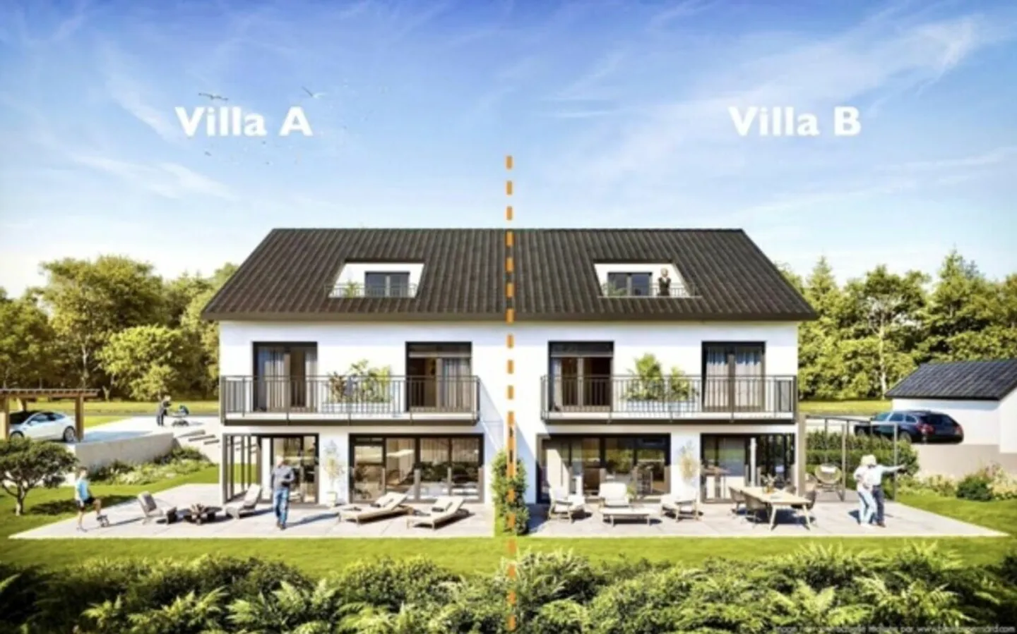 Le Mont-sur-Lausanne - Villa de 5.5 pièces - Photo 2 sur 9