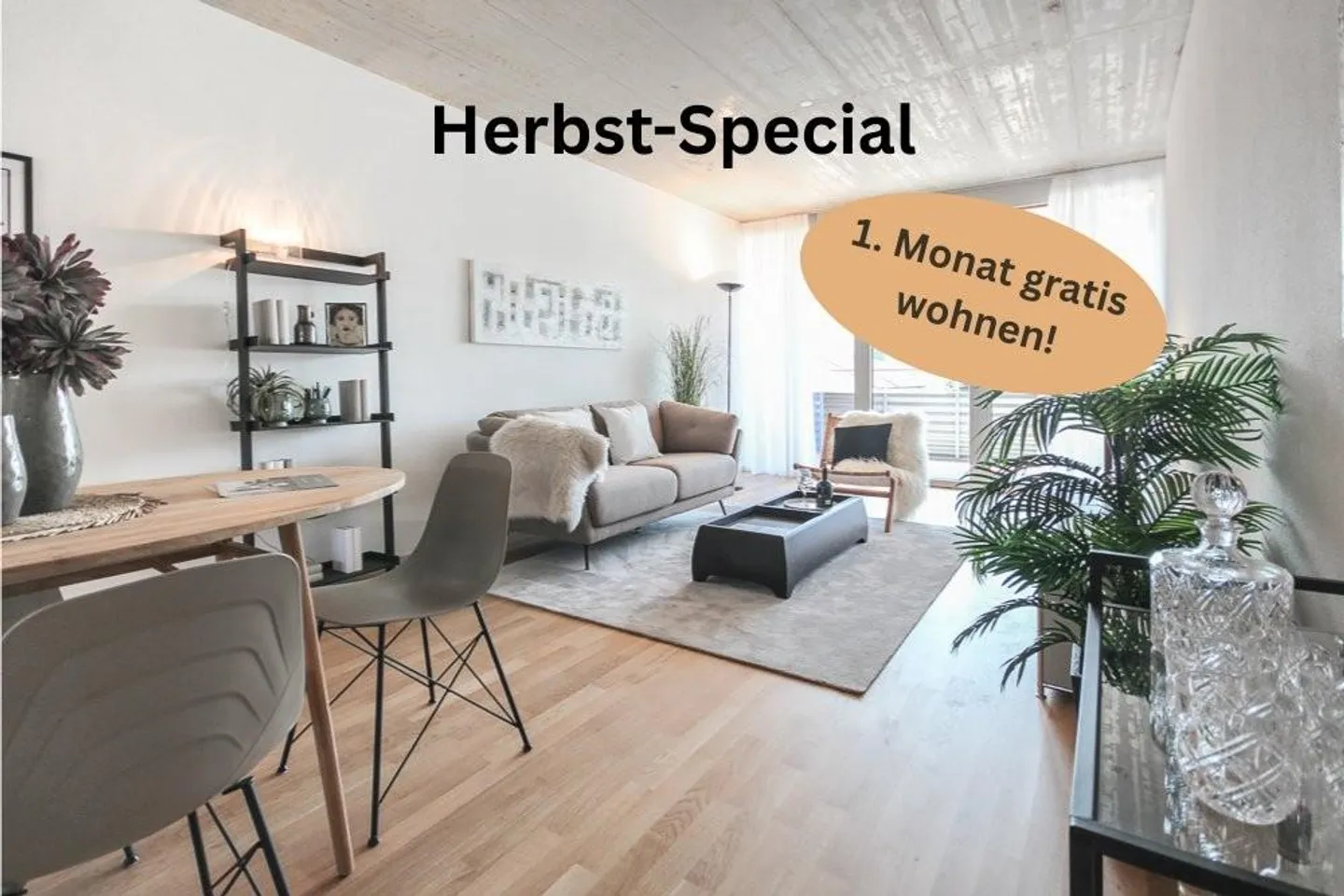 Herbst-Special: 1. Nettomietzins geschenkt! - Foto 1 von 5