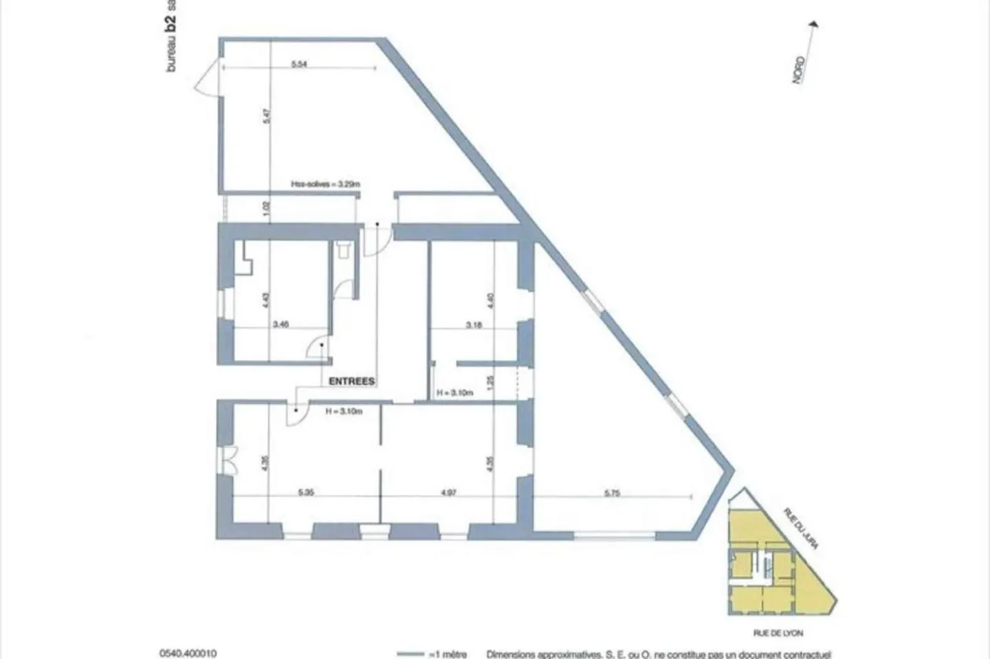 Büros von 178m2 - in der Nähe des Bahnhofs - Foto 11 von 11