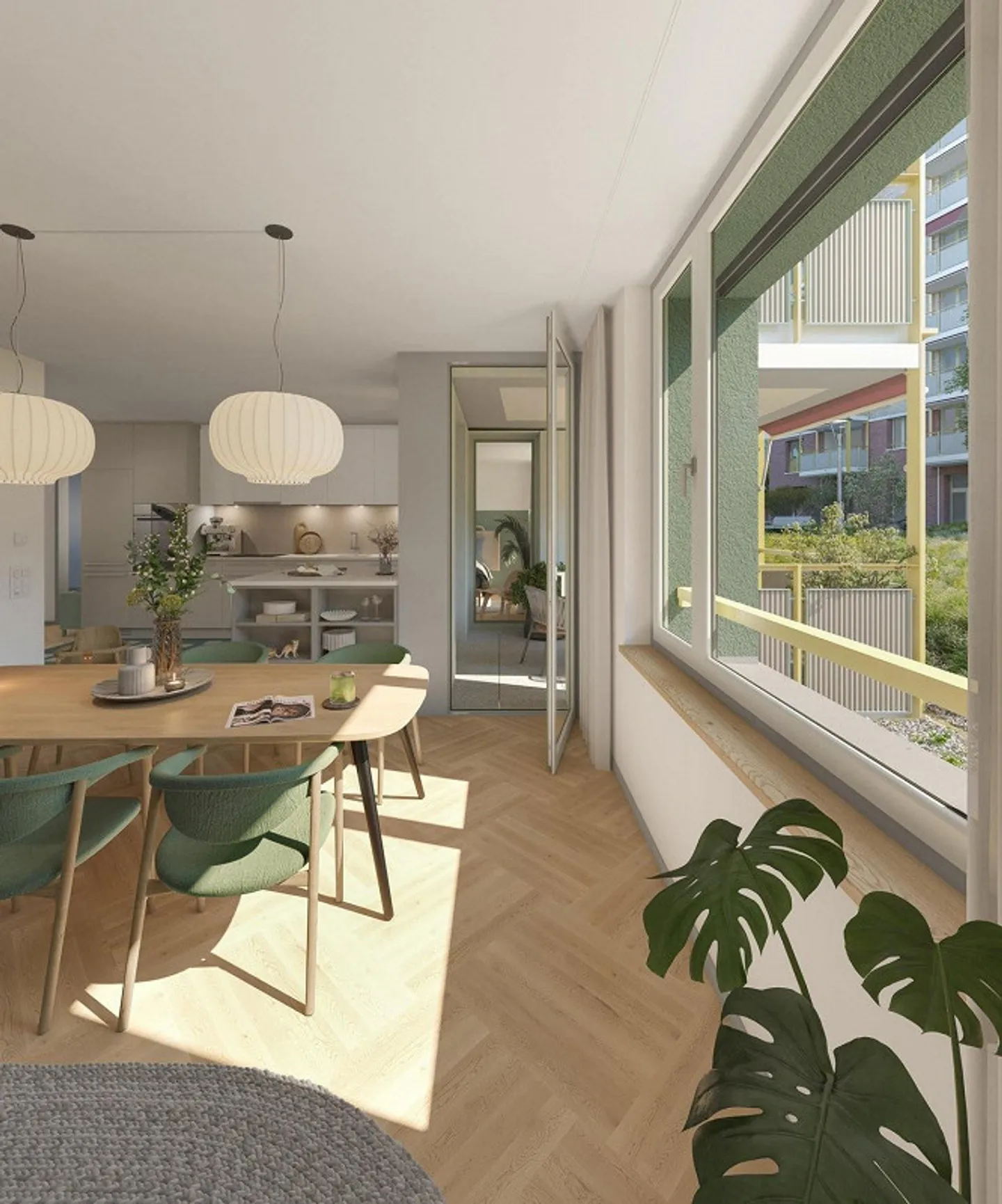 Modernes Apartment in Schlieren - Foto 3 von 4