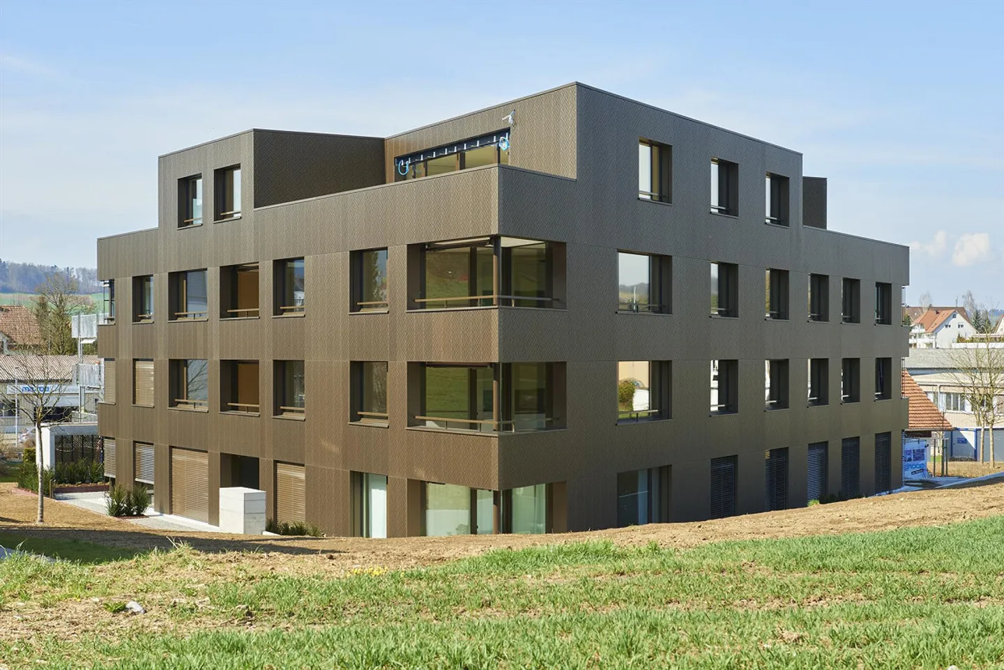 Appartement de 1,5 pièce de haute qualité avec jardin - Photo 1 sur 7