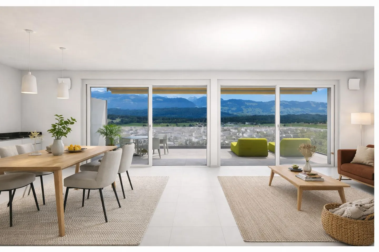 Luxuswohnung mit atemberaubender Aussicht - Foto 3 von 8