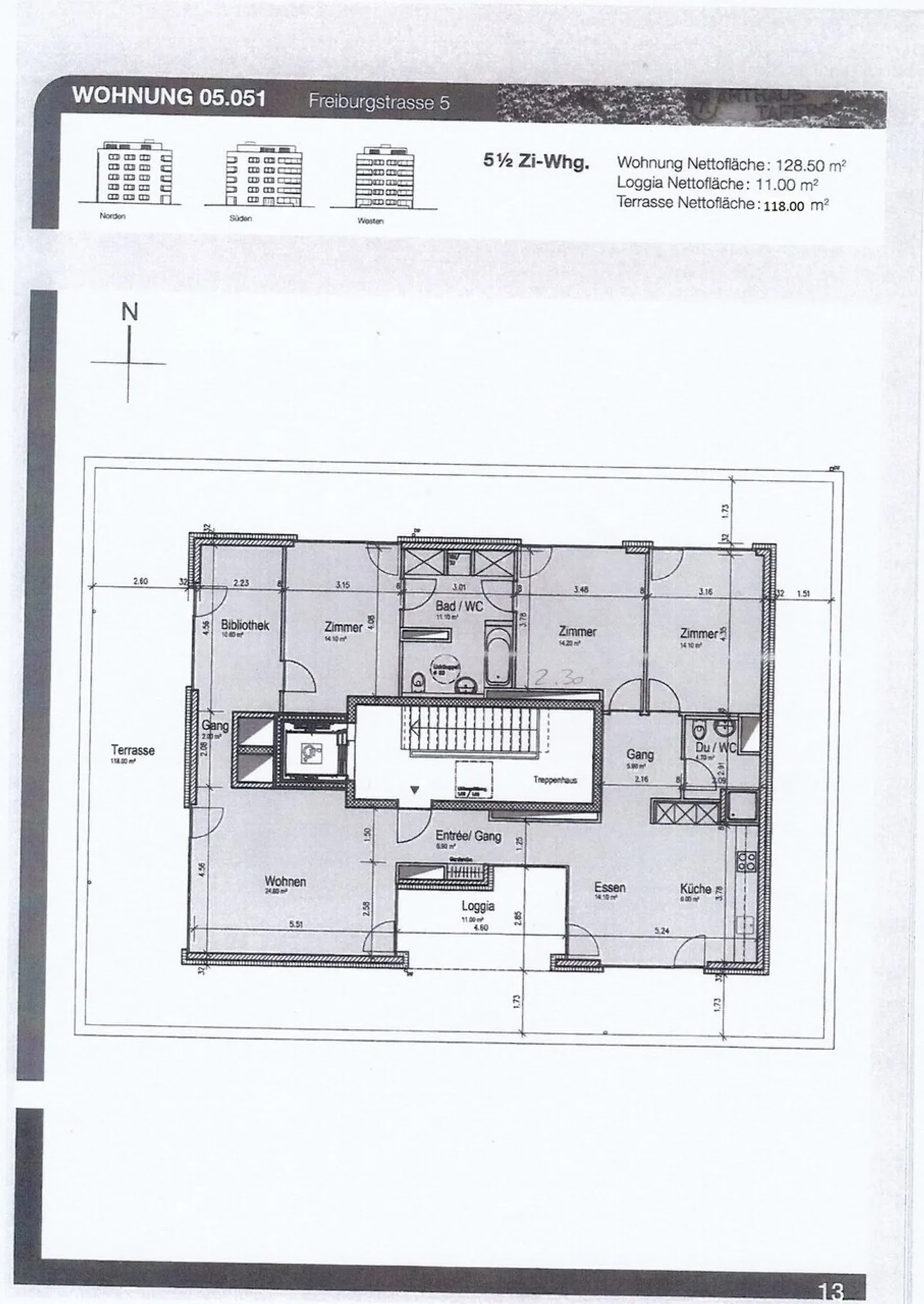 WUNDERSCHÖNE 5,5-Zimmer-Attikawohnung mit Terrasse / Wunderschöne Attikawohnung - Foto 9 von 13