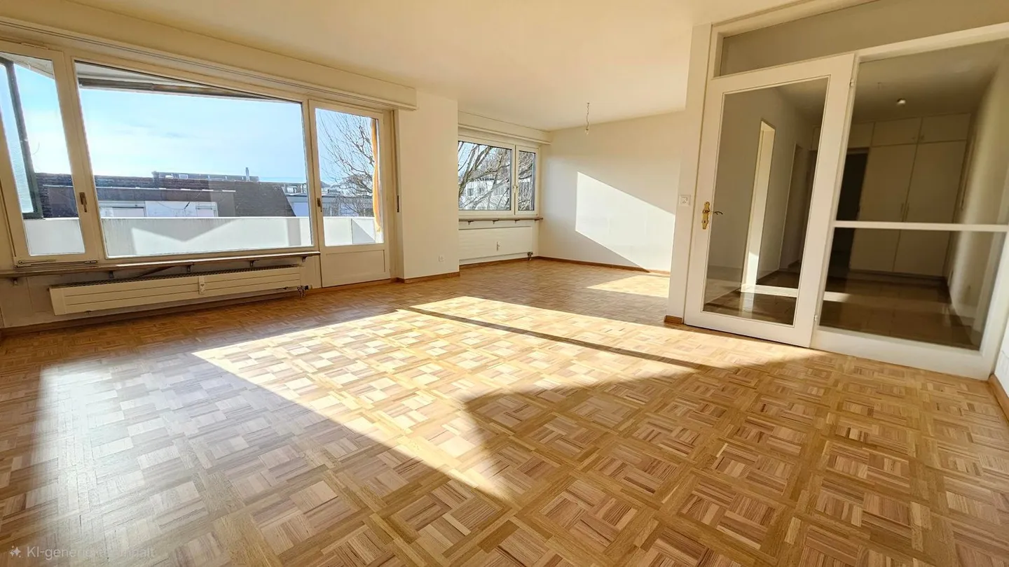Helle 3.5-Zimmer-Wohnung mit Balkon - Foto 2 von 13