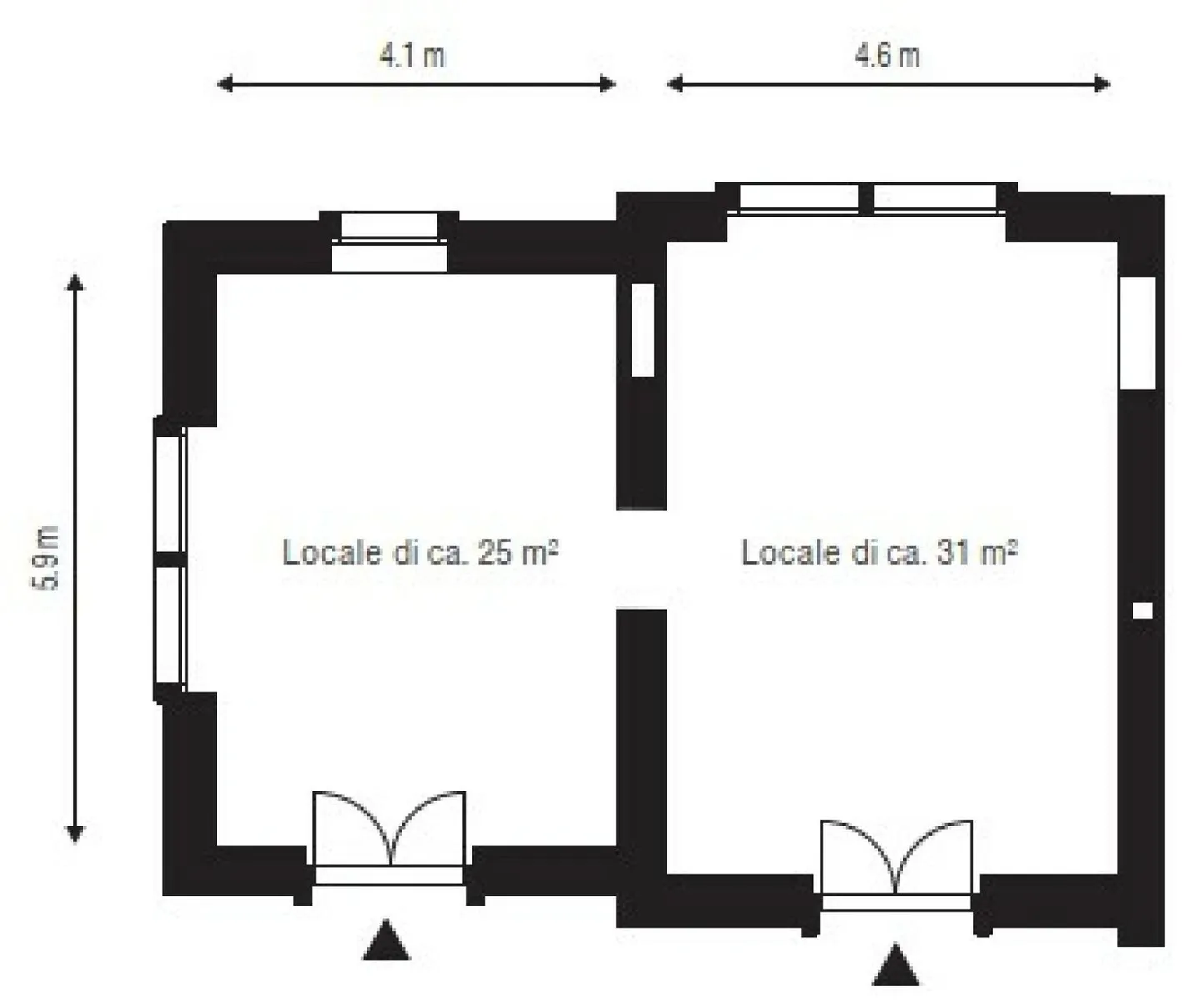 FFS Faido Station: multifunctional commercial space of approx. 132 m2 - Photo 7 of 7