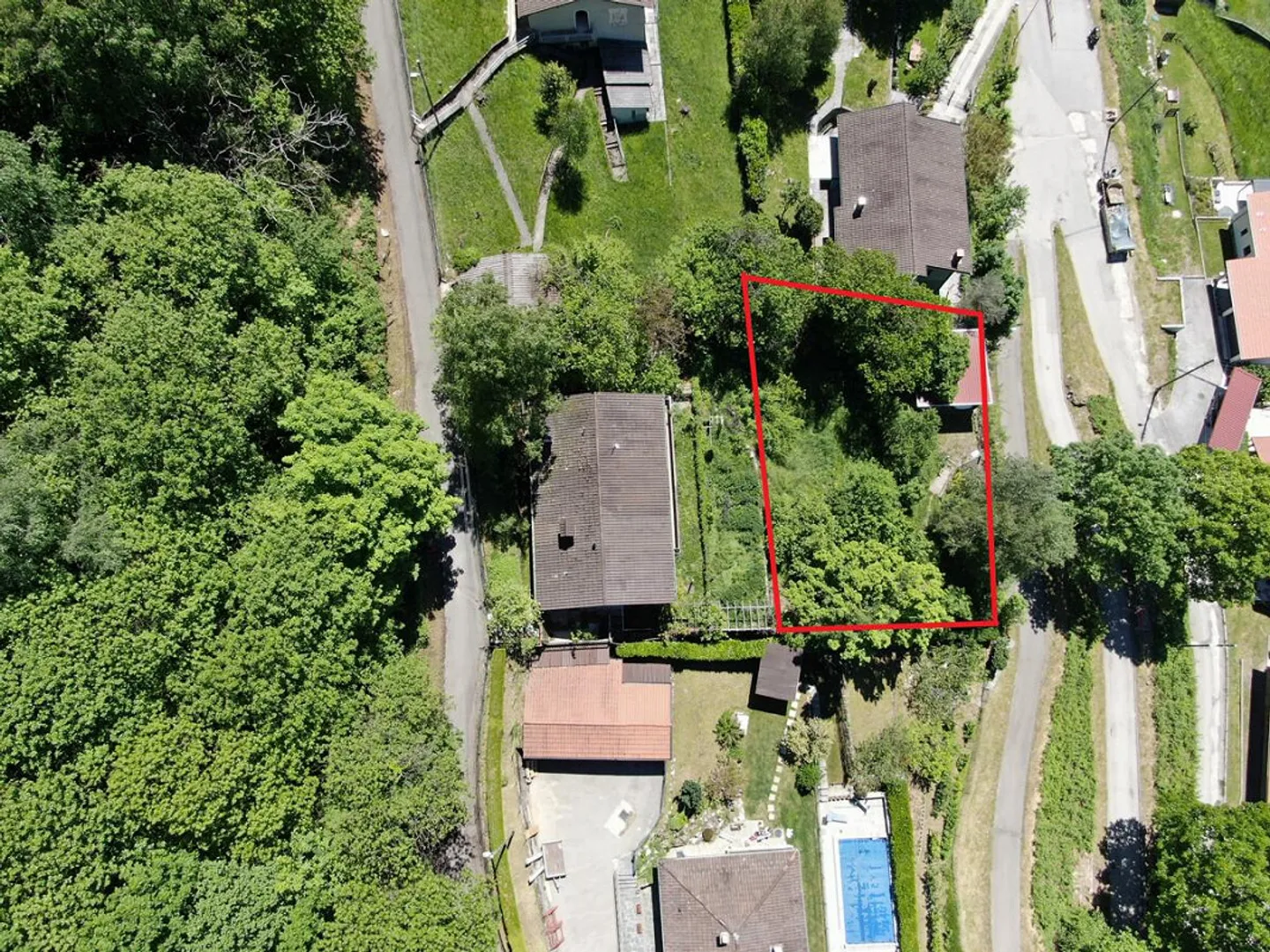 CABBIO - TERRAIN CONSTRUCTIBLE - Photo 1 sur 2