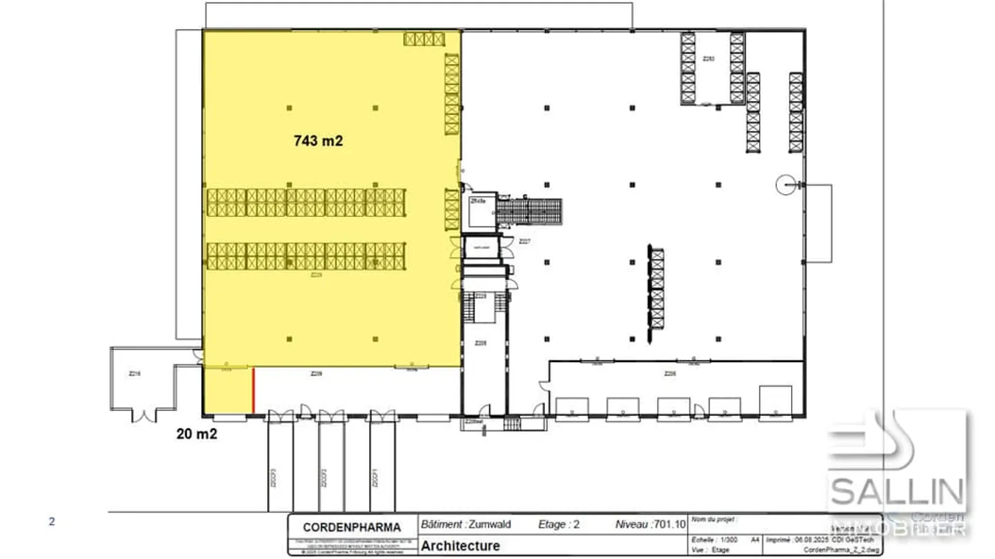 Warehouse/Hall of approx. 763 m², loading dock with loading ramp - Photo 10 of 11