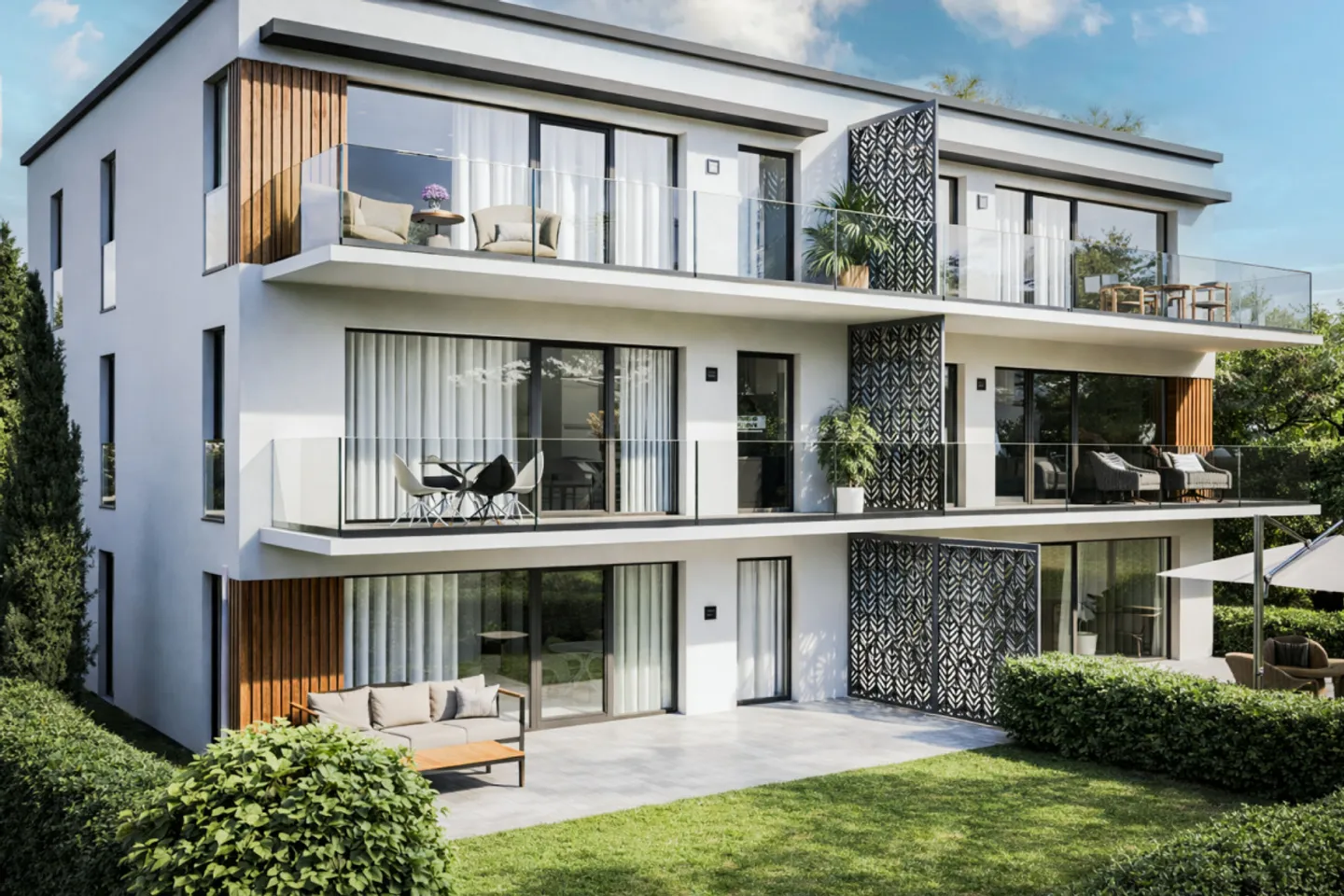 Spazioso appartamento di 3,5 locali con terrazza e giardino - Foto 1 di 12