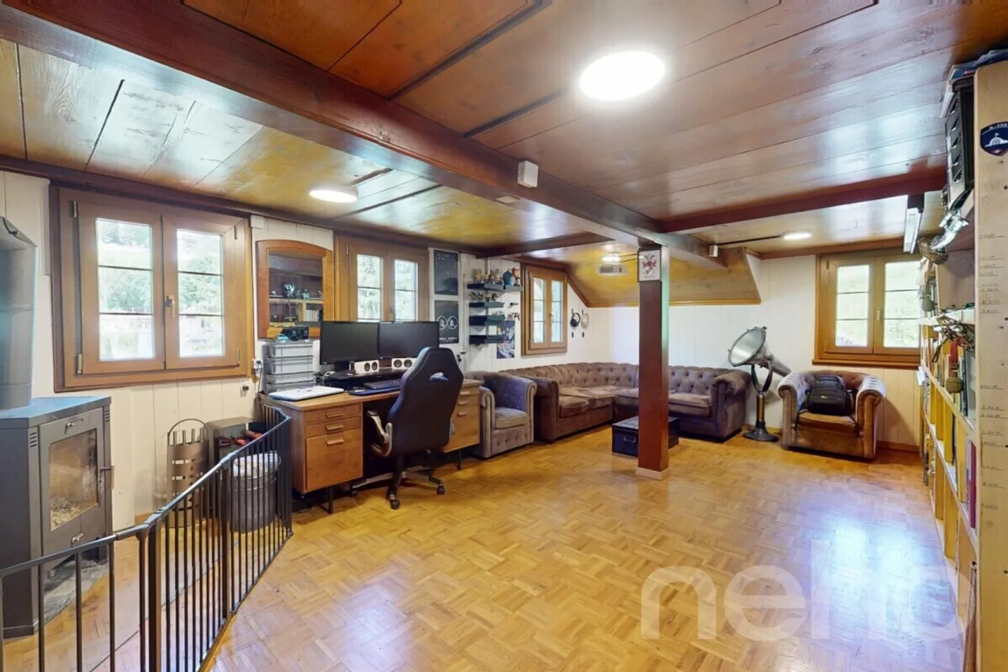 Magnifique chalet rénové - grand terrain et bord de rivière à Etivaz - Photo 4 sur 13