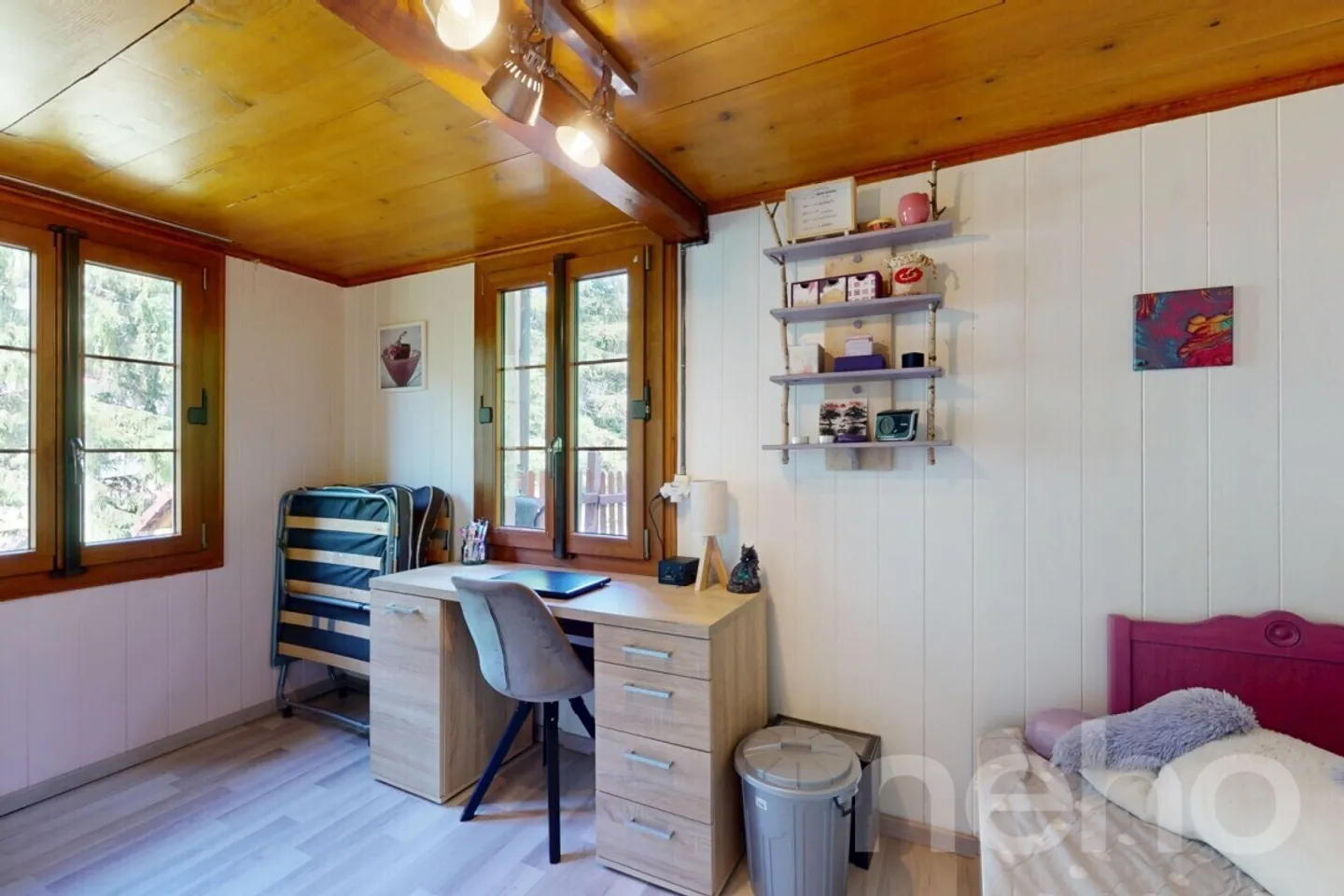 Magnifique chalet rénové - grand terrain et bord de rivière à Etivaz - Photo 12 sur 13