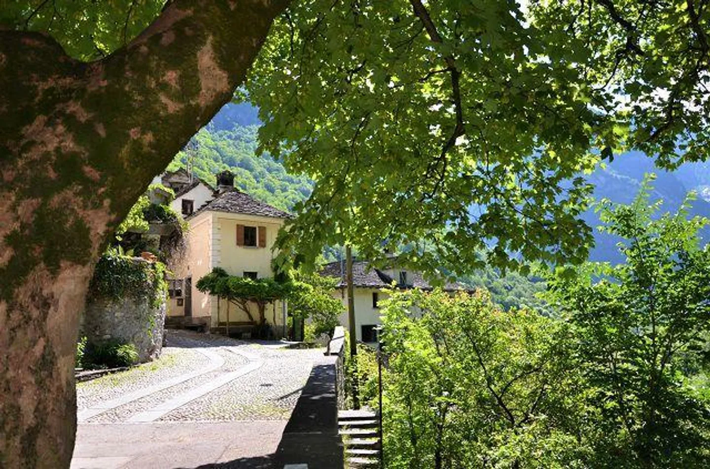 «4-Zimmer-Haus zum Ausbauen mit Garten am Fluss / Casa di 4 loc. da rinnovare con bel giardino vicino al fiume e splendida vista» - Foto 43 di 57
