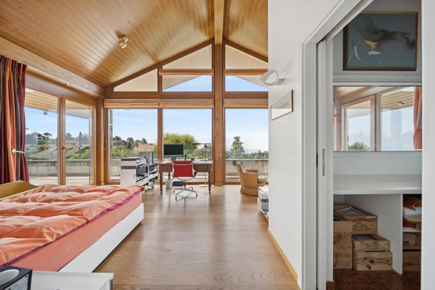 Prestigieuse Villa mit Panoramablick auf den Genfersee und die Alpen - Foto 9 von 17