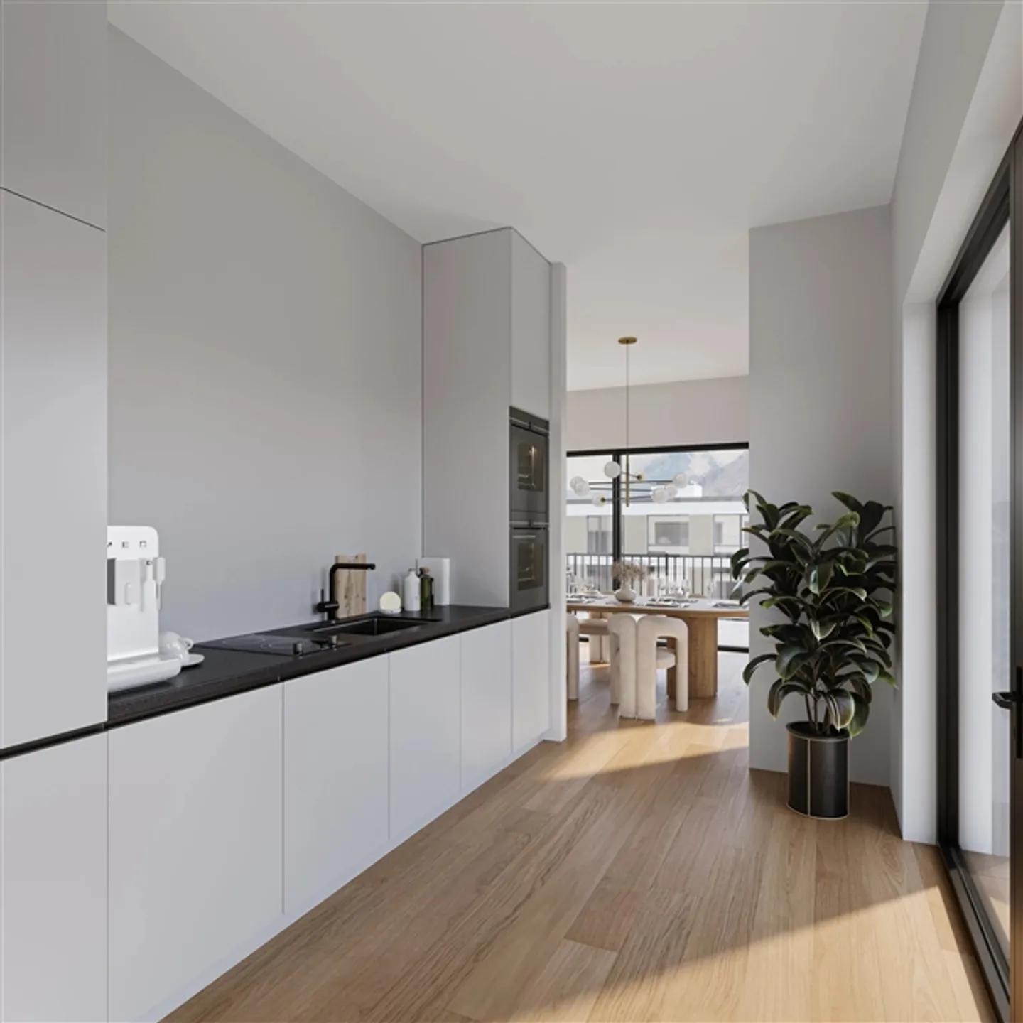 Appartement lumineux de 2,5 pièces à Monthey - Photo 9 sur 16