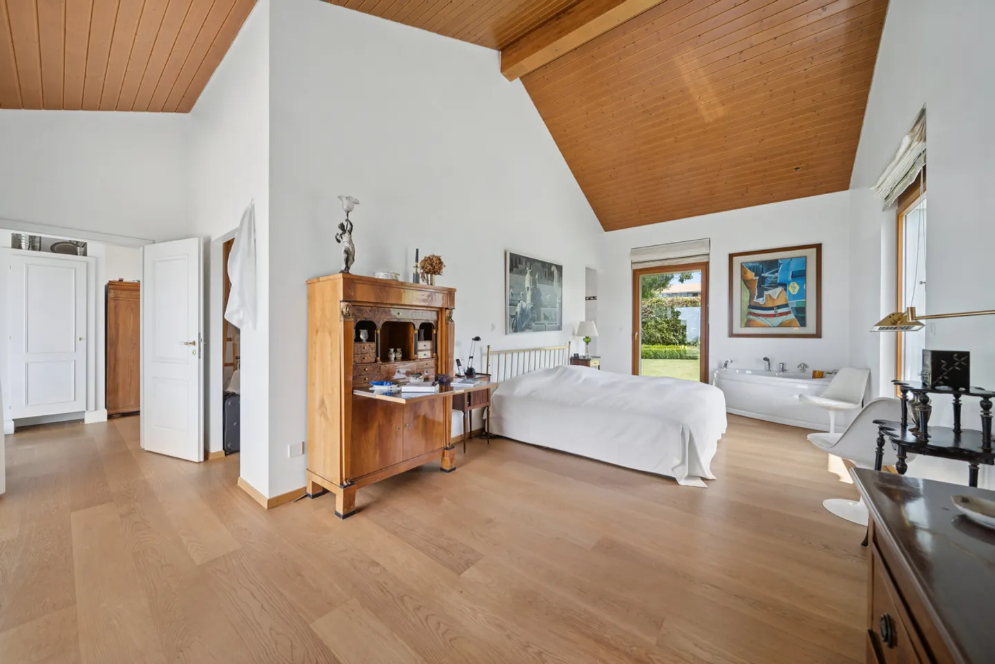 Prestigieuse Villa mit Panoramablick auf den Genfersee und die Alpen - Foto 11 von 17