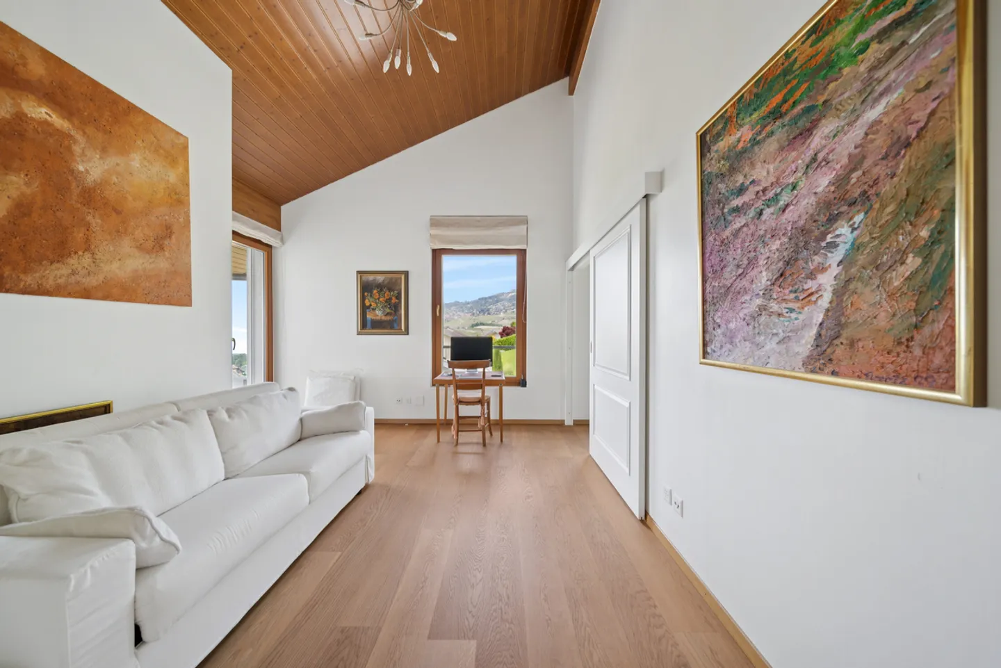 Prestigieuse Villa mit Panoramablick auf den Genfersee und die Alpen - Foto 13 von 17