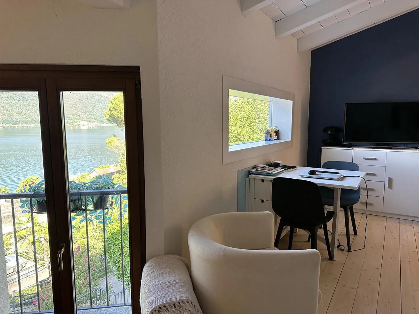Vollständig renoviertes Einfamilienhaus mit Seeblick in Bissone - Foto 4 von 6