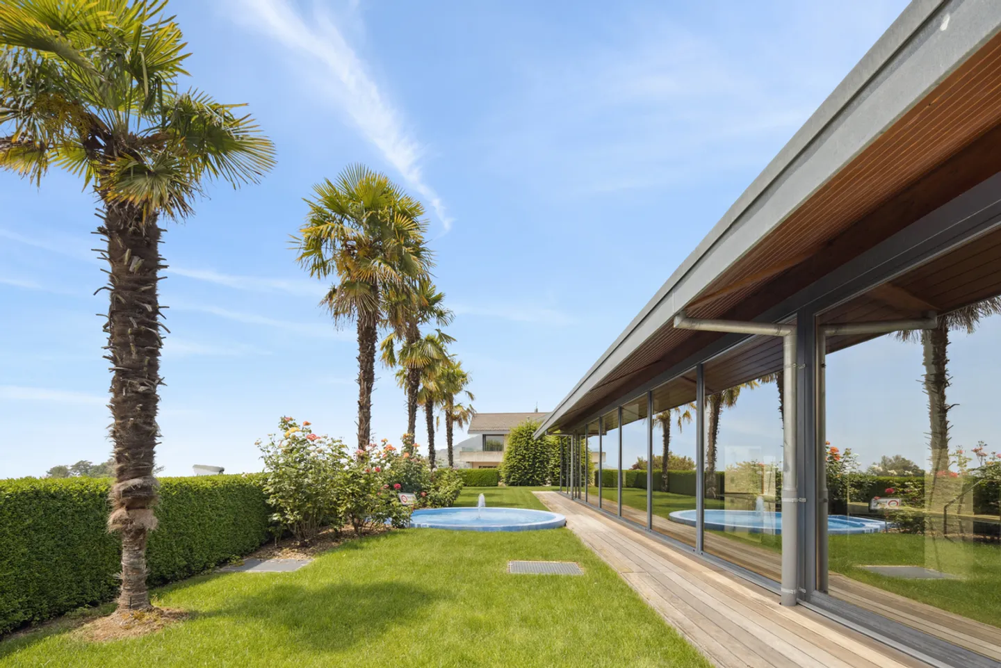 Prestigieuse Villa mit Panoramablick auf den Genfersee und die Alpen - Foto 17 von 17