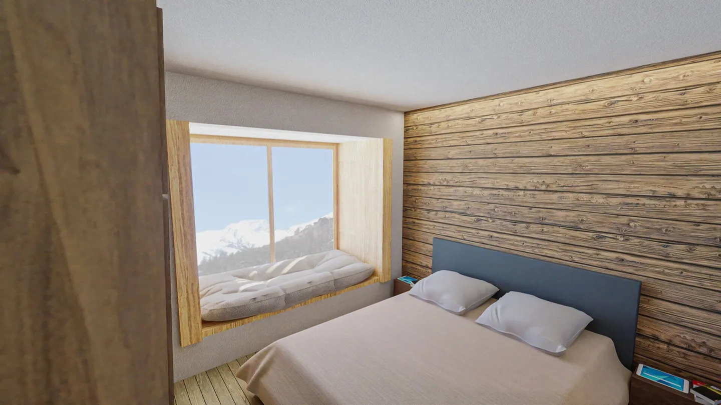 Snowstar Zen Lauinen Saas-Grund New Building 2025. Attractive Single-Family Home in Green - Photo 3 of 15