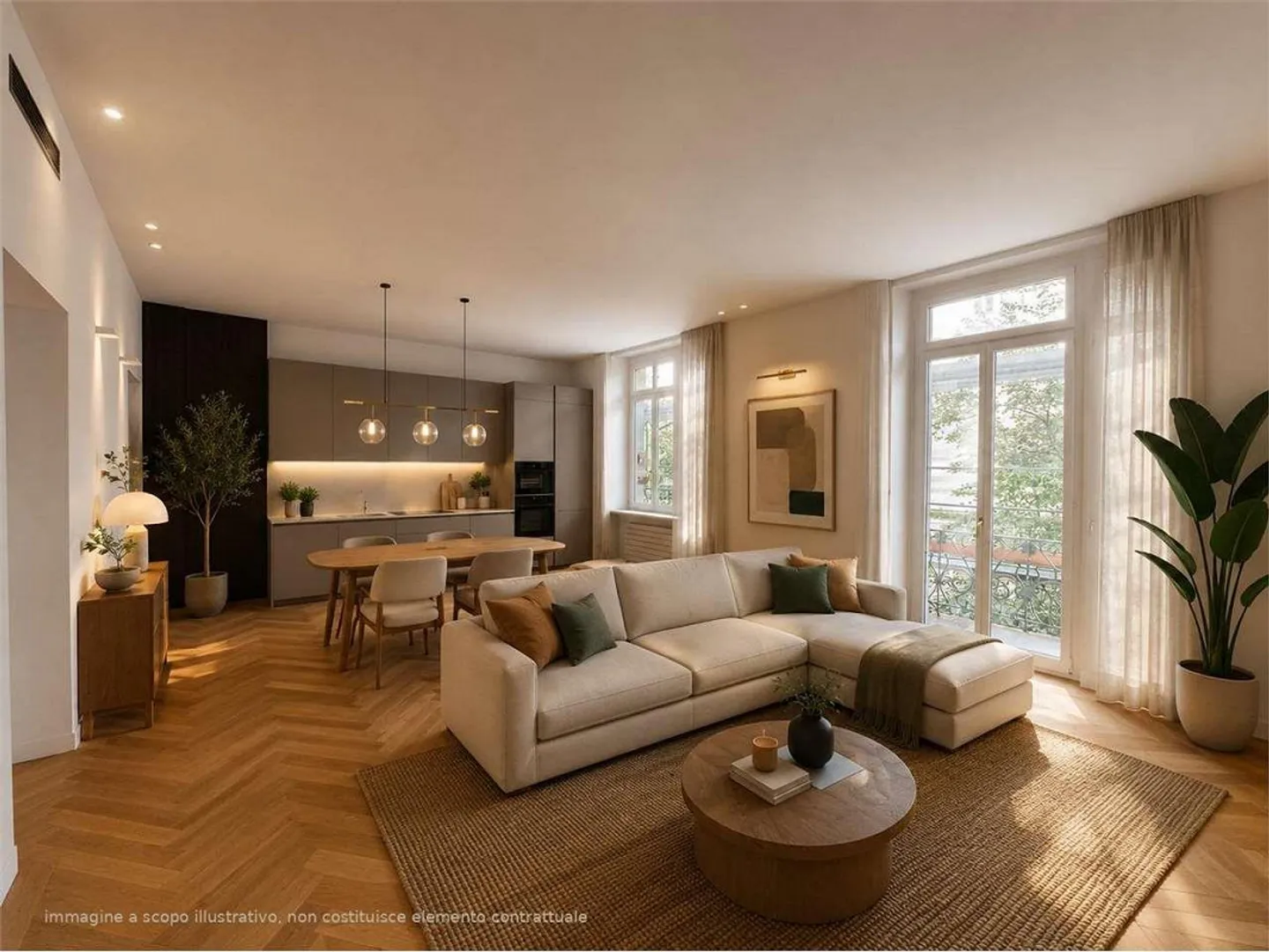 Elegant 3.5-Room Apartments in Lugano After Renovation - Photo 2 of 8