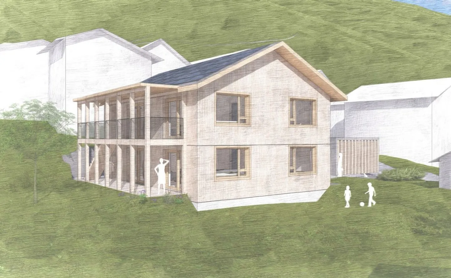 Einzelhaus mit 7 Zimmern - Foto 3 von 13