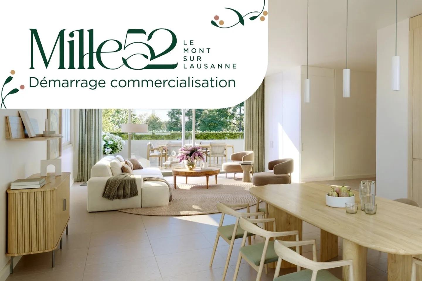 Mille52 - Lot F-1 - Duplex con 5.5 stanze, terrazza e giardino - Foto 1 di 8