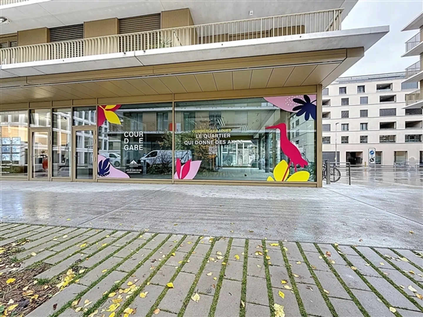 Magnifico passaggio commerciale di 171,46 m2 in affitto nel nuovo quartiere di Cour de Gare a Sion - Foto 9 di 15