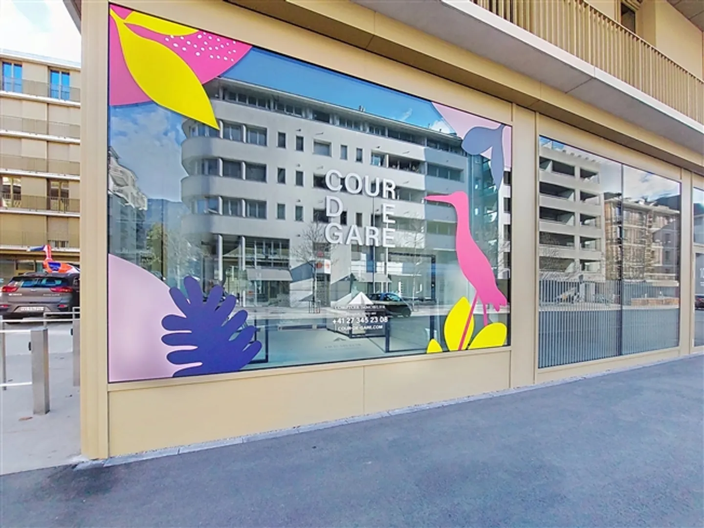 Magnifico passaggio commerciale di 171,46 m2 in affitto nel nuovo quartiere di Cour de Gare a Sion - Foto 12 di 15