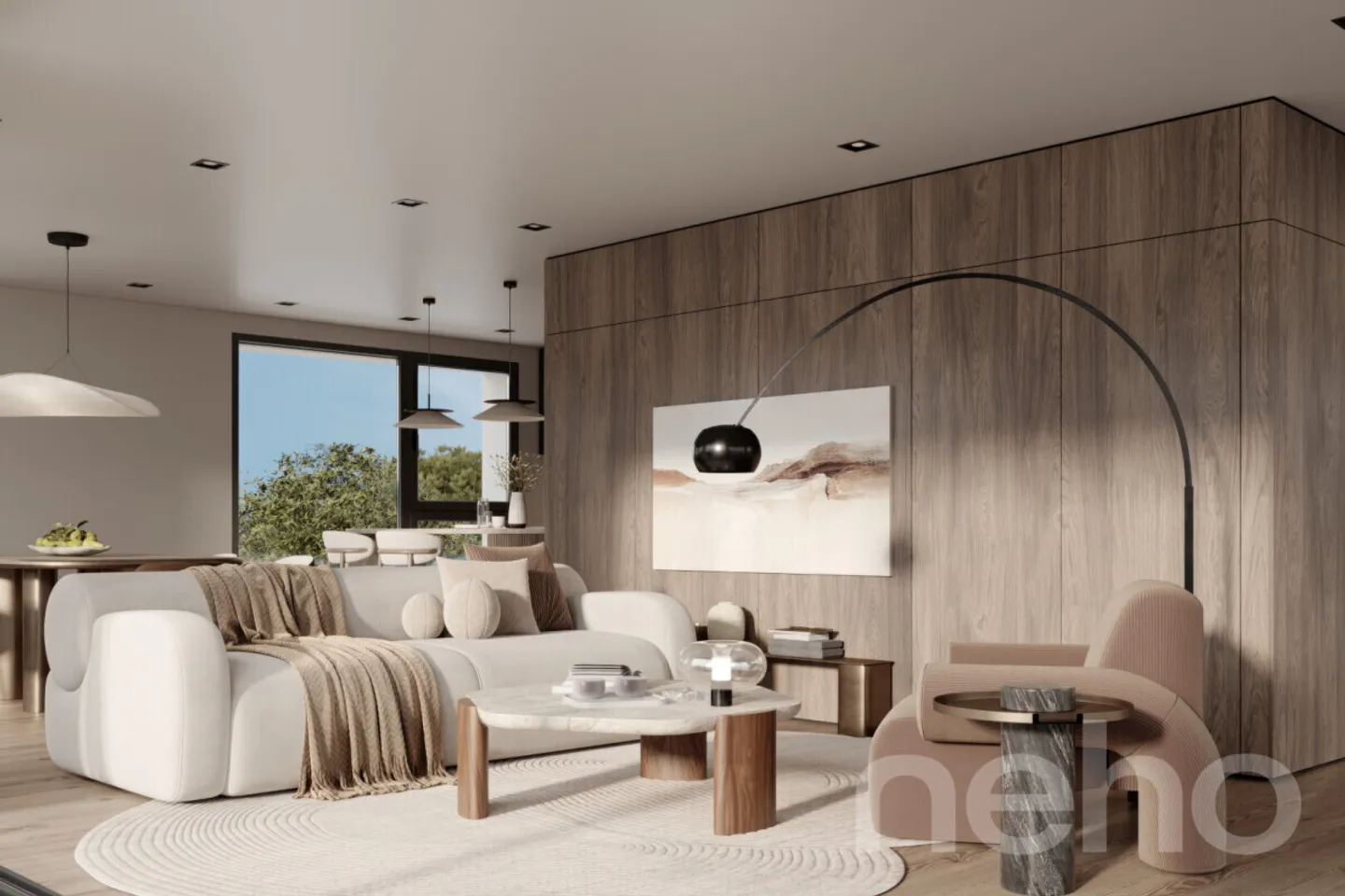 Attico di lusso con grande balcone - Foto 5 di 11