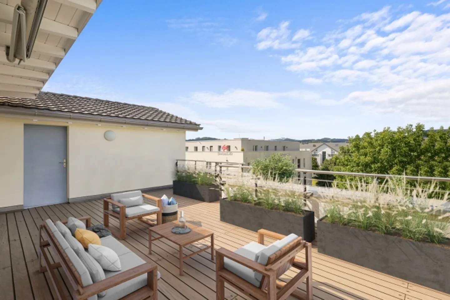 «Maisonette mit Sonnenterrasse & Panoramablick» - Foto 1 von 14