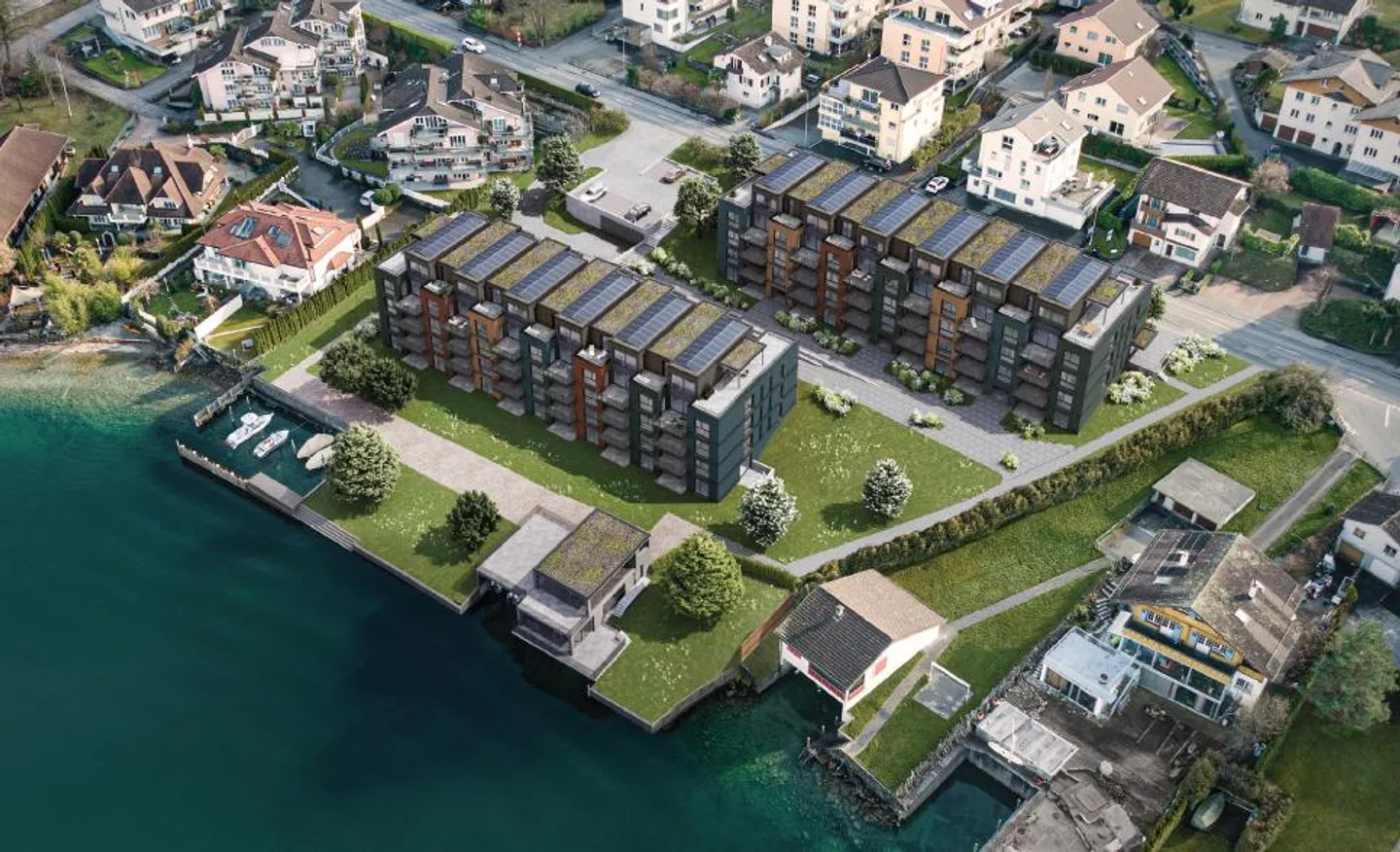 Moderno appartamento di 3,5 stanze con vista lago mozzafiato - Foto 8 di 9