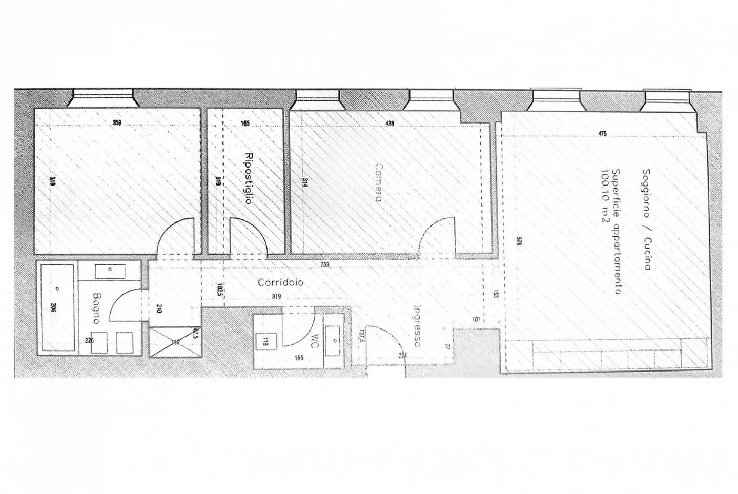 Wunderschöne 3.5-Zimmer-Wohnung in bevorzugter Lage in Maroggia - Foto 9 von 10