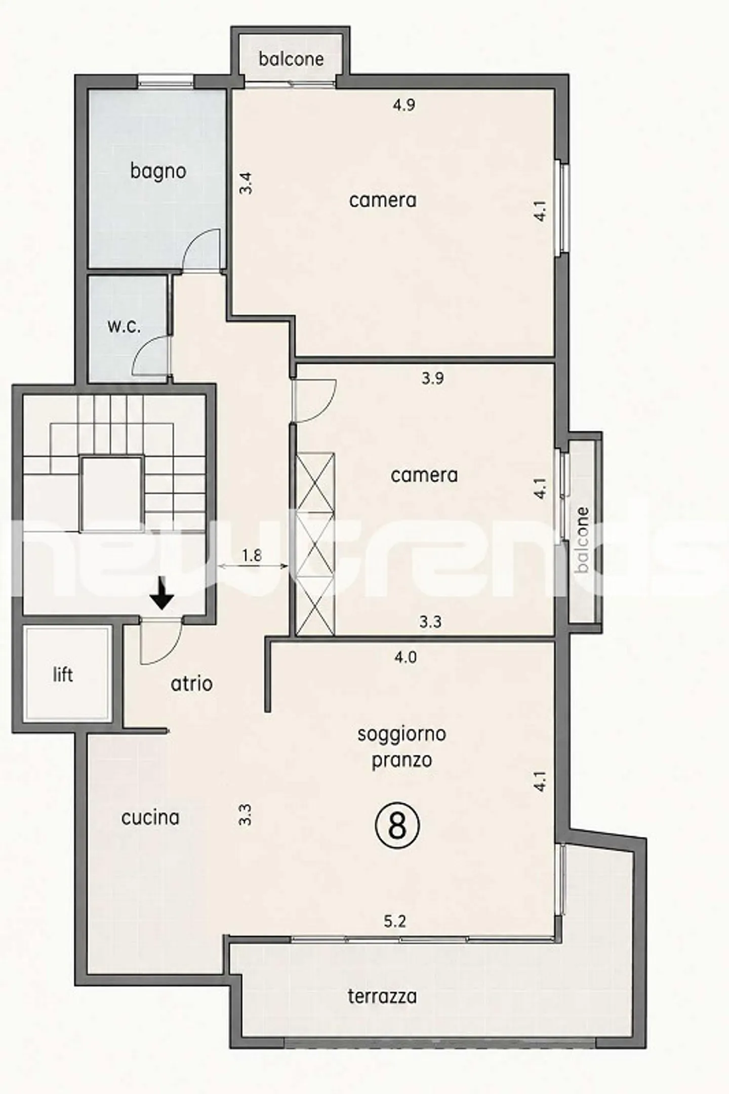 ZU VERMIETEN HELLER 3.5-ZIMMER-APARTMENT MIT PRÄCHTIGEM SEEBLICK - Foto 16 von 17