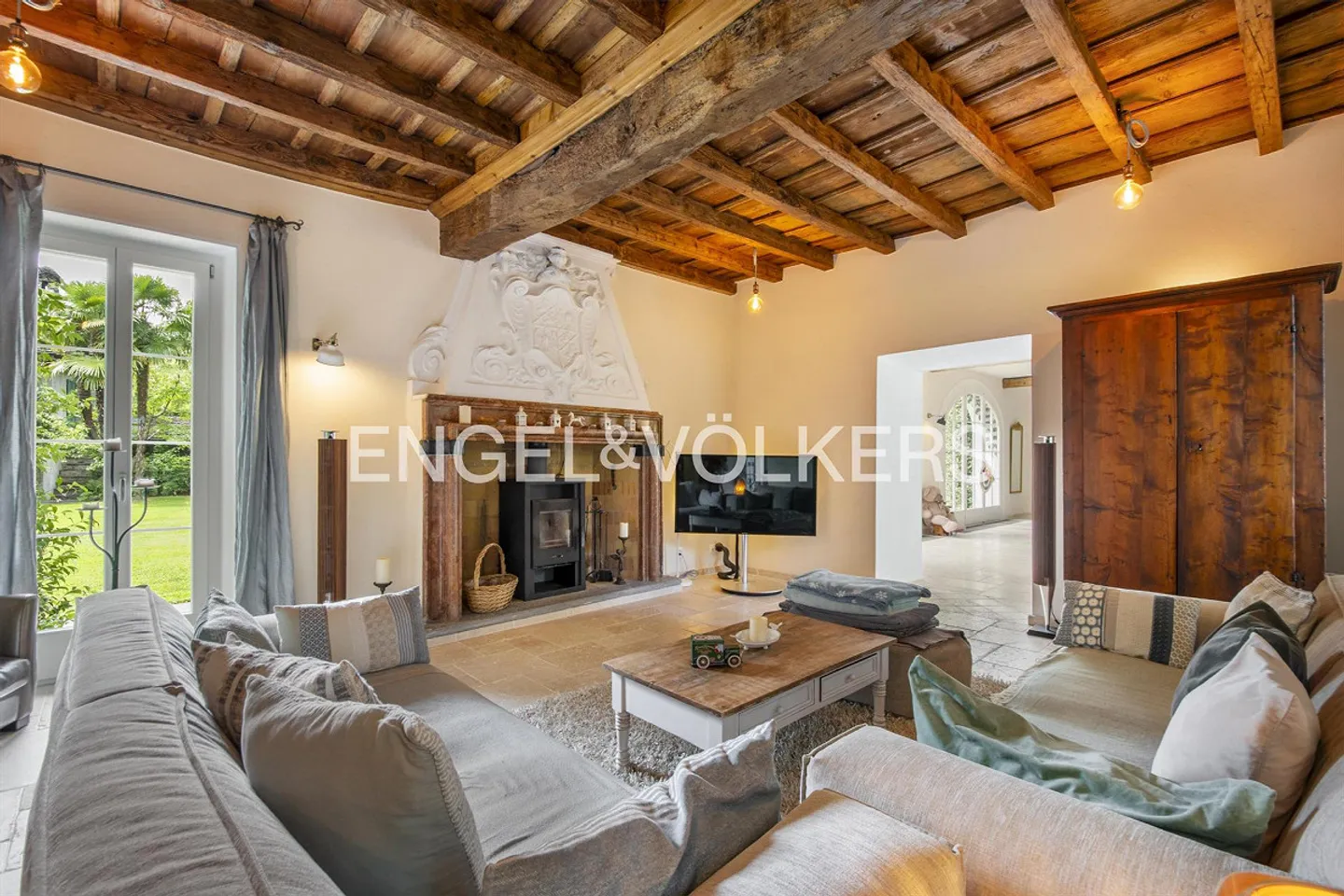 Villa in stile toscano con piscina e recinzione per cavalli (19) - Foto 6 di 16