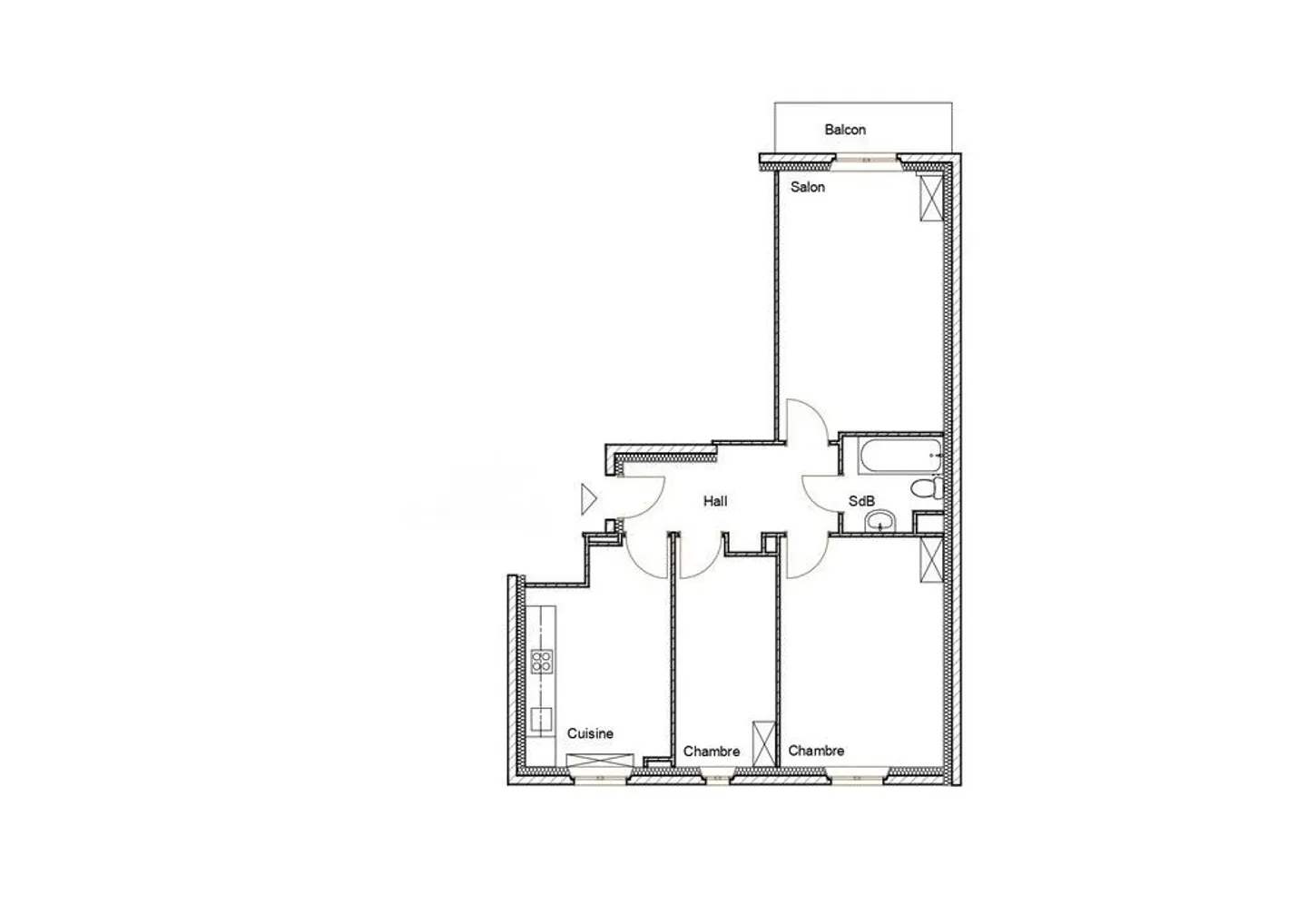 3,5-Zimmer-Wohnung in Acacias / Carouge - Foto 2 von 9