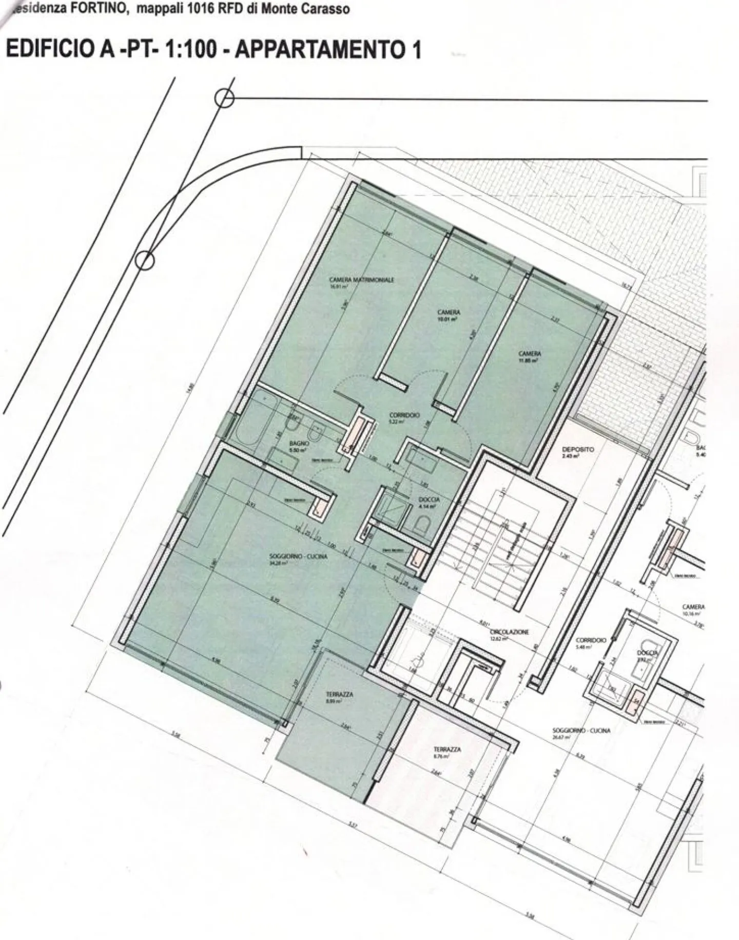 Nous vendons un bel appartement de 4,5 pièces à Monte Carasso, entouré par les murs de la ville - Photo 16 sur 17