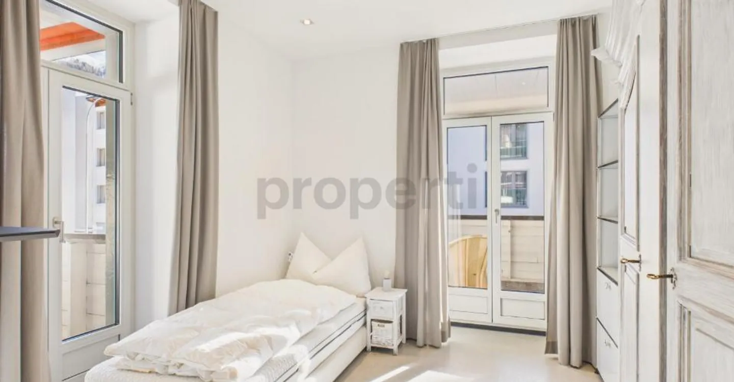 Exklusive 4.5-Zimmer-Eigentumswohnung mit Alpenpanorama in historischer Villa  Davos Platz - Foto 6 von 11