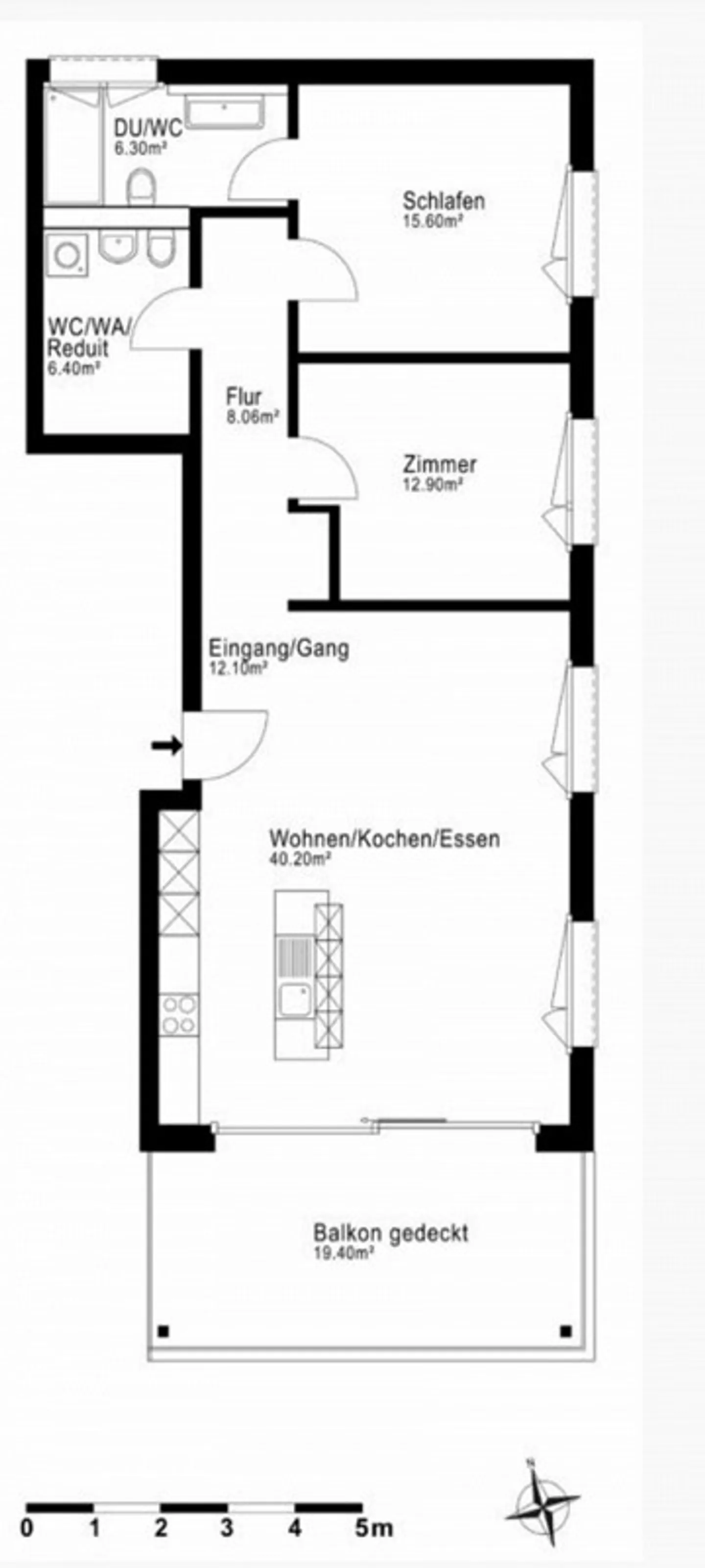 Modern 3.5 room apartment in ownership standard for rent - Photo 12 of 12