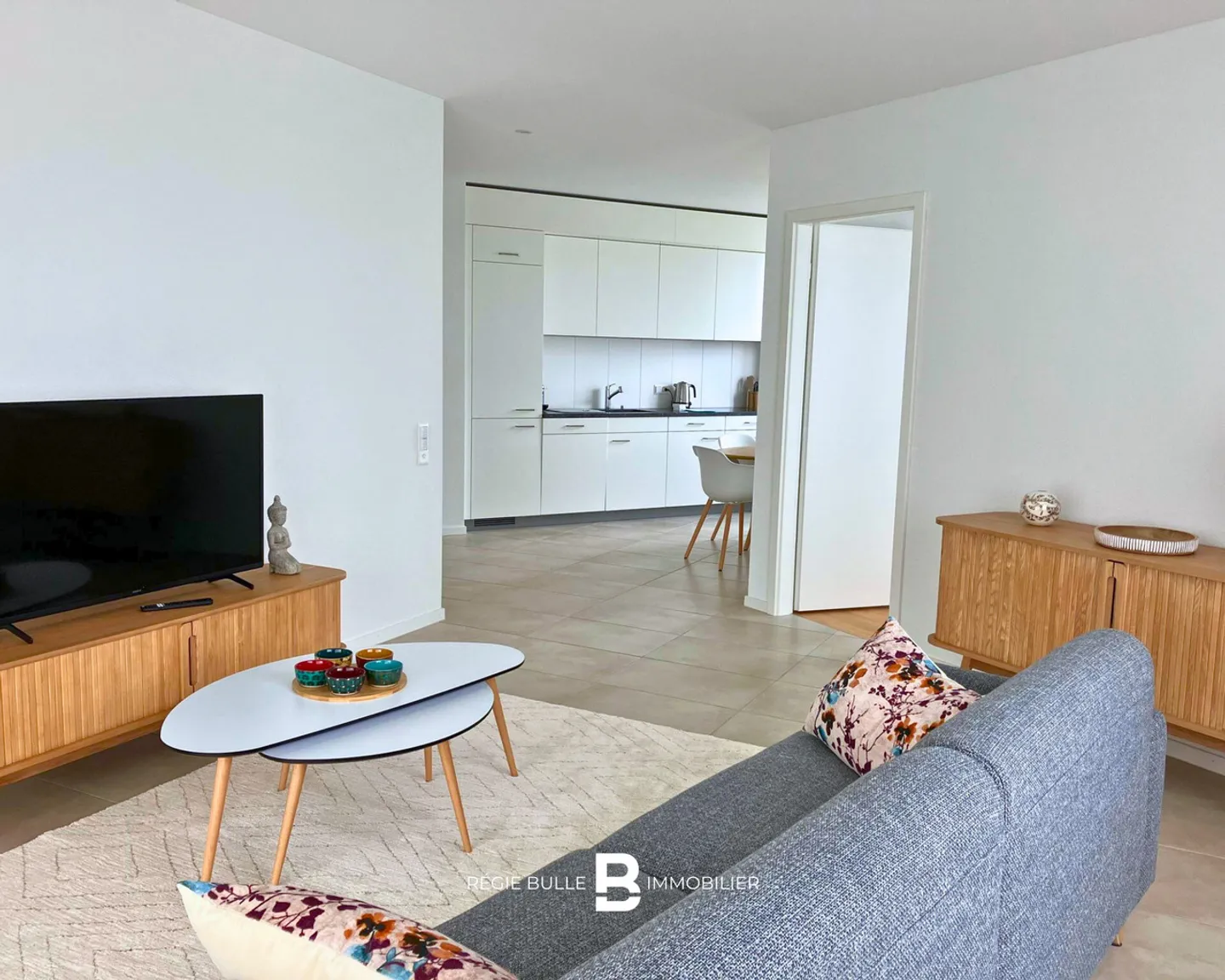 Marly - Magnificent furnished 4.5-room apartment for rent - Photo 3 of 6