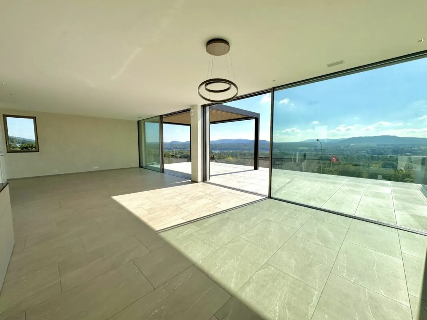 Dream house with modern technology, solar system and spectacular terrace with mountain view in Auenstein - Photo 8 of 18
